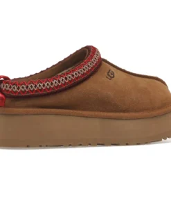 Alternative view of UGG Tazz Platform Chestnut Slippers