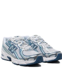 Alternative view of New Balance 740v2 White Ice Blue Sea Lime