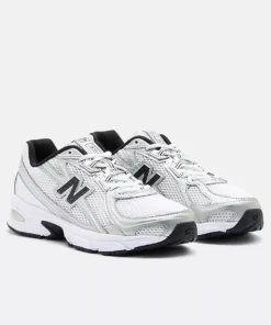 Alternative view of New Balance 740v2 White/Silver Metallic/Navy