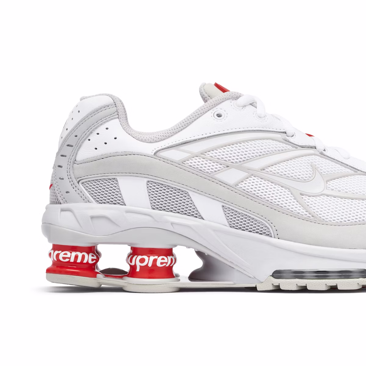 Nike x Supreme Shox Ride 2 SP White - Image 2