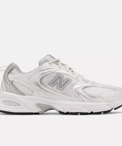 New Balance 530 White Silver Metallic