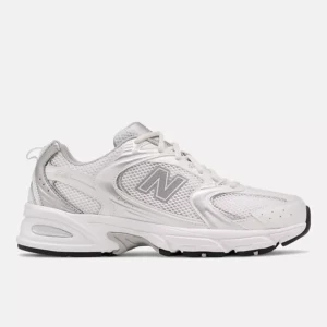 New Balance 530 White Silver Metallic