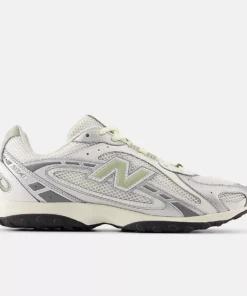New Balance 204L Silver Metallic Sage Green