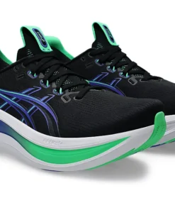 Alternative view of Asics Gel-Nimbus 28 Black/Blue/green