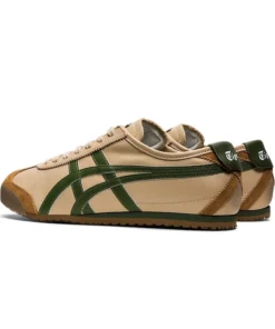 Alternative view of onitsuka tiger mexico 66 beige grass green