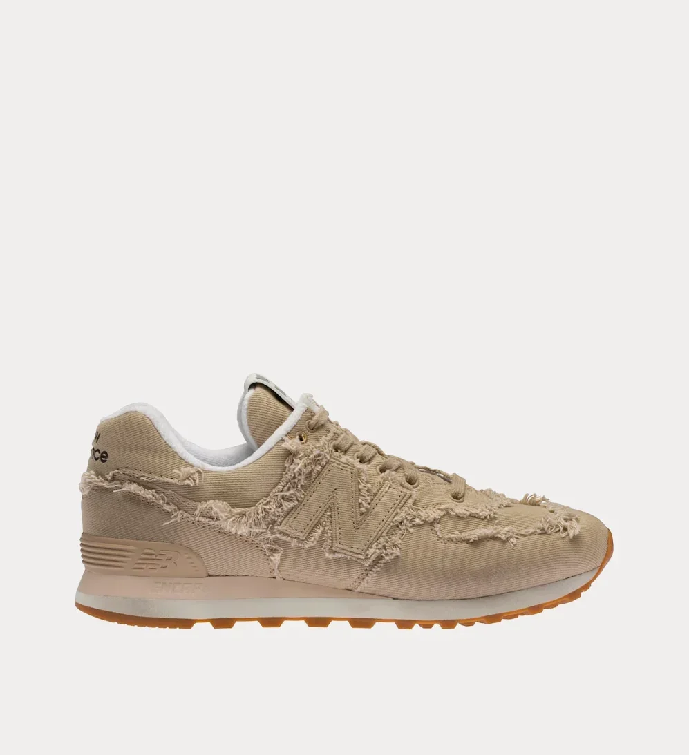 new balance 574 miu miu denim colonial beige