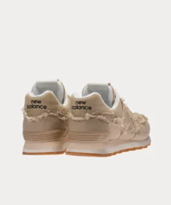 Alternative view of new balance 574 miu miu denim colonial beige