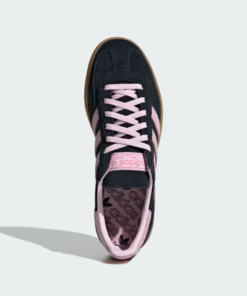 Alternative view of adidas handball spezial core black pink gum