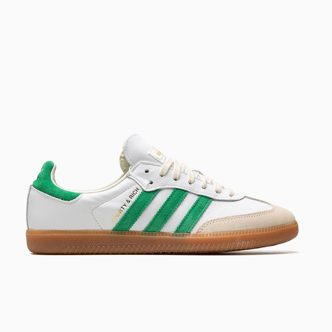Adidas Samba X Sporty & Rich white green