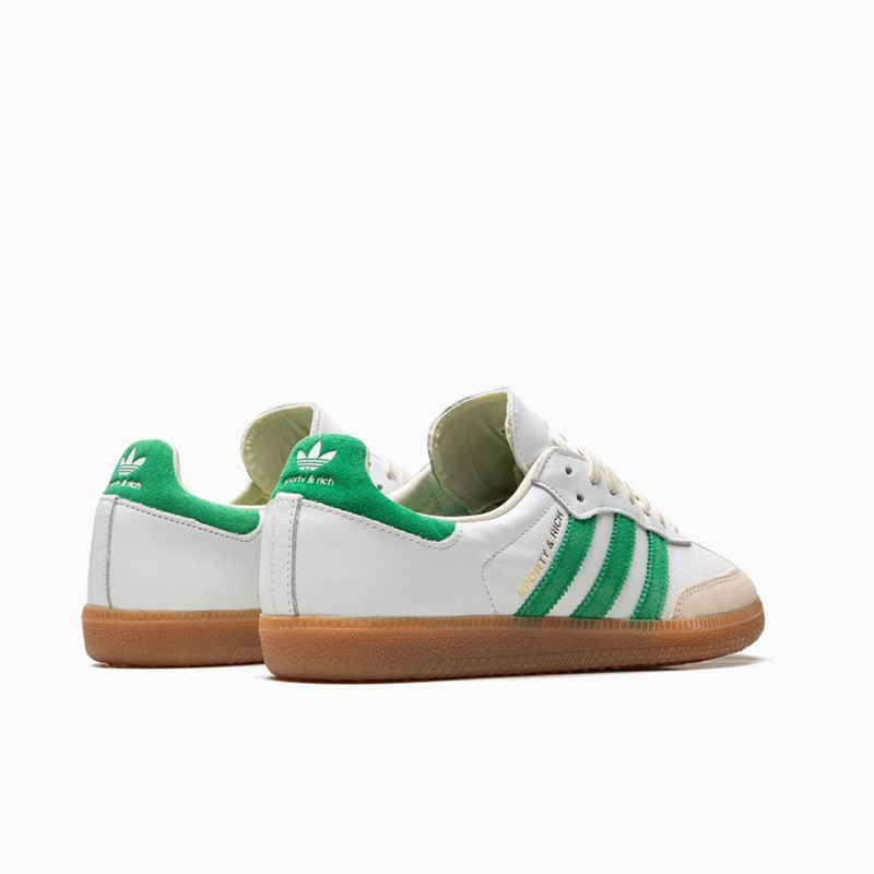 Adidas Samba X Sporty & Rich white green - Image 2