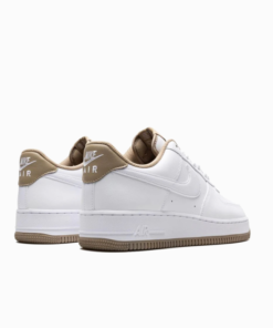 Alternative view of Nike Air Force 1 White taupe sneakers