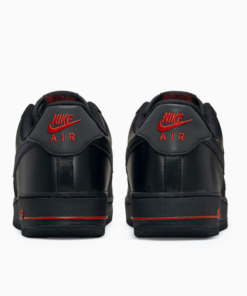 Alternative view of Nike Air Force 1 ’07 Reflective Details Black Sneakers