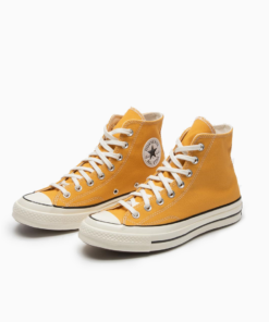 Alternative view of Converse Chuck 70 High Top Yellow Sneakers