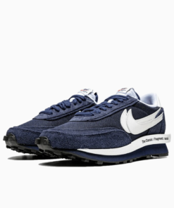 Alternative view of Nike LD Waffle sacai Fragment design Navy Sneakers