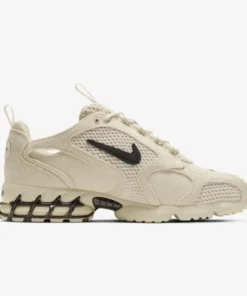 Nike x Stüssy Air Zoom Spiridon Cage 2 Fossil
