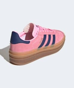 Alternative view of adidas gazelle bold pink glow